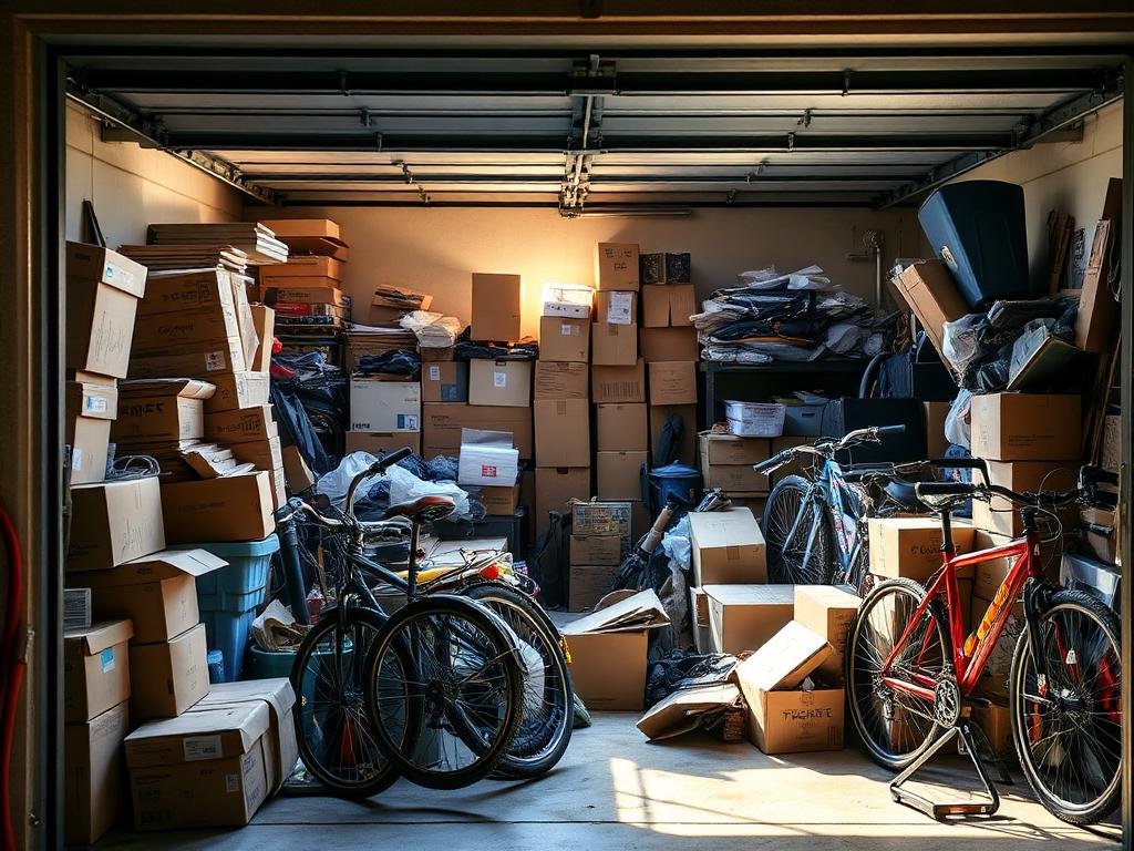 Garage cleanout (before)